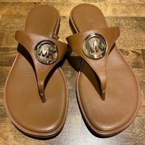 Michael Kors flip flops/slides